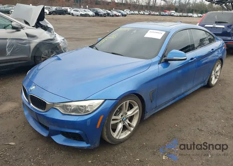 2015 BMW 435I Gran Coupe xDrive from USA, damaged, VIN WBA4B3C50FGV48078